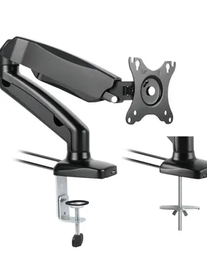 Image of: Lumi Стойка за монитор LDT13-C012U, 13'' - 27'', черна